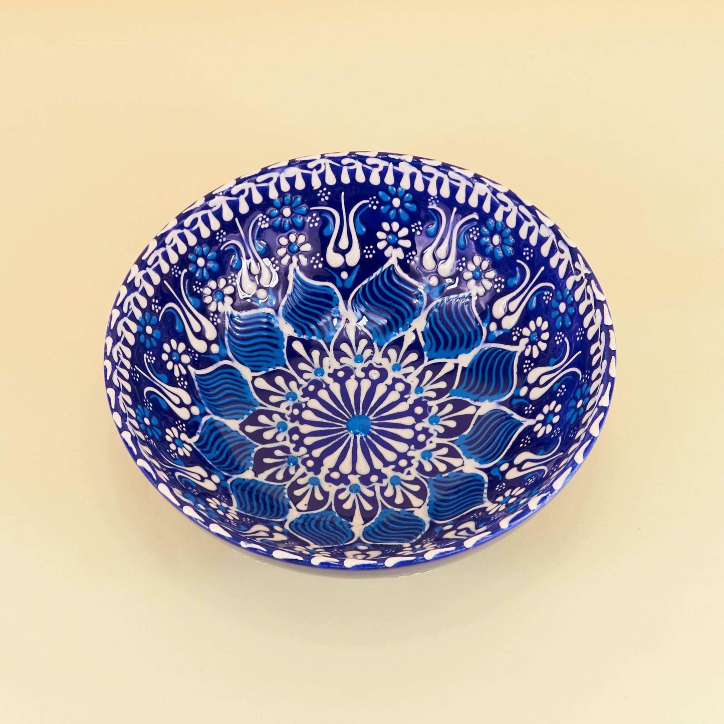 Keramiek Schaal M – Blue Sultan