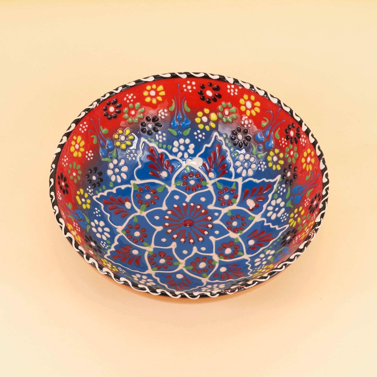Keramiek Schaal M – Red Blossom