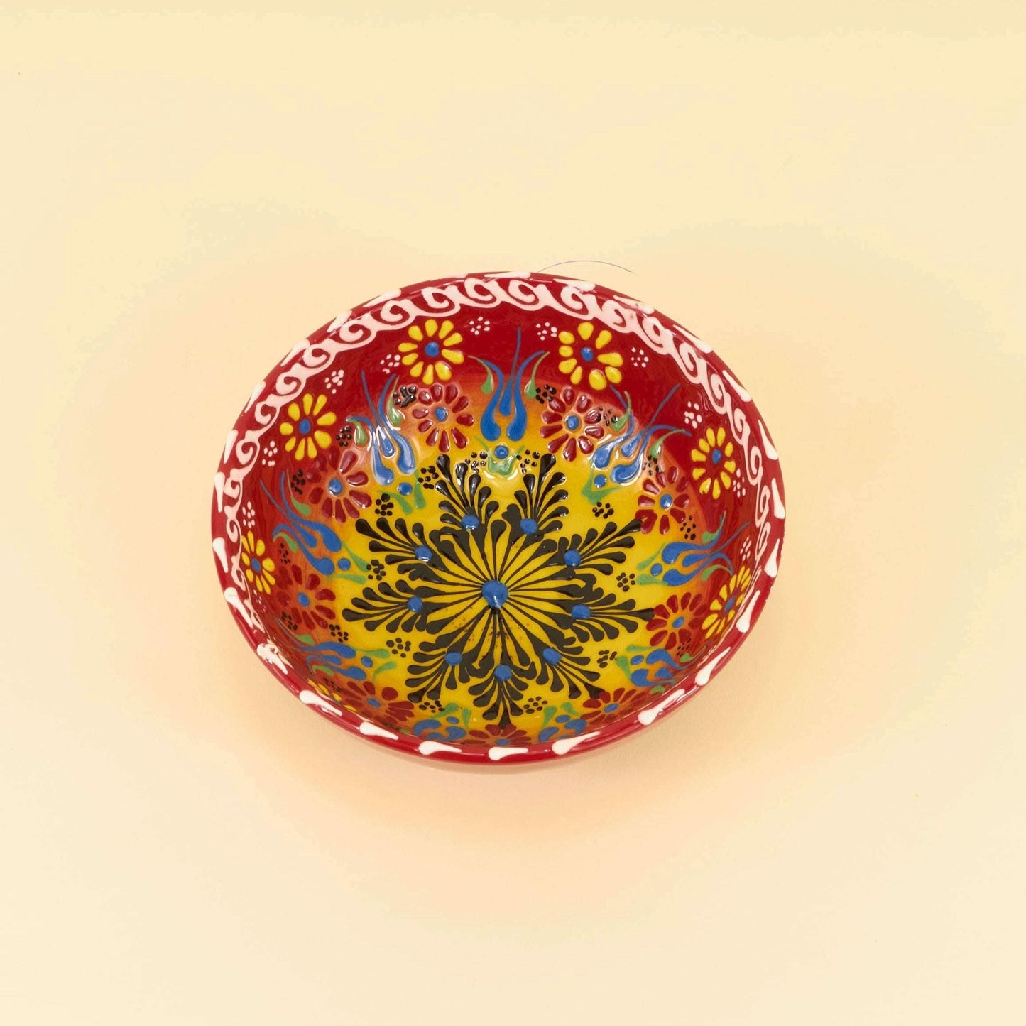 Keramieken Schaal S – Golden Mirage