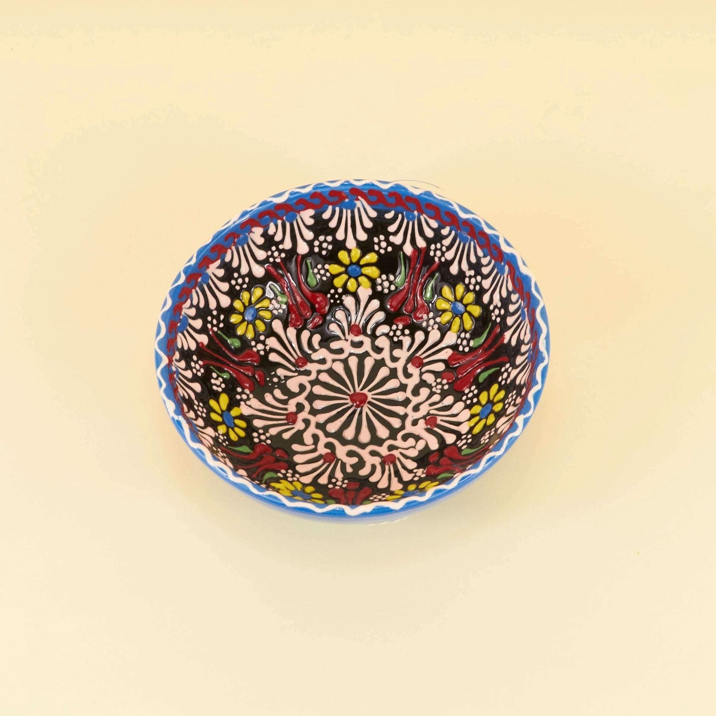 Keramieken Schaal S – Midnight Bloom