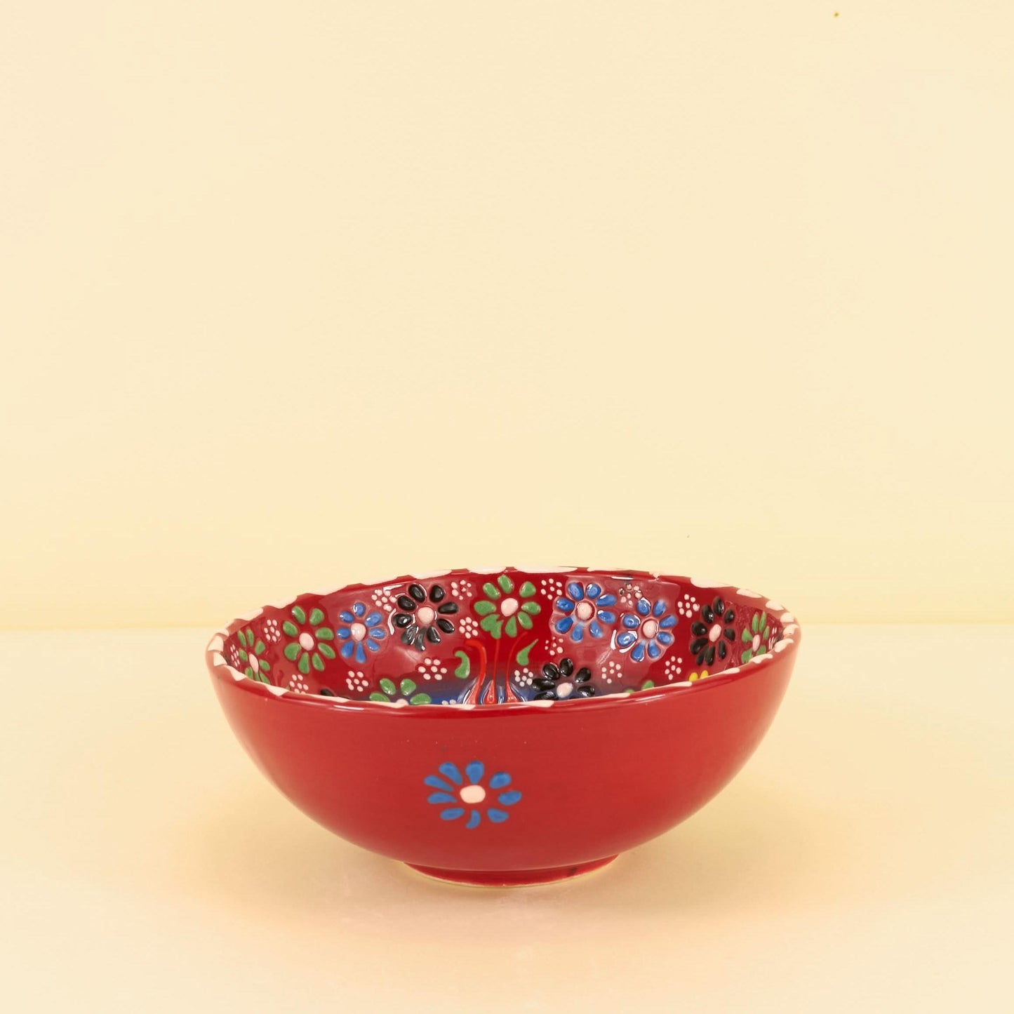 Keramieken Schaal S – Red Bazaar