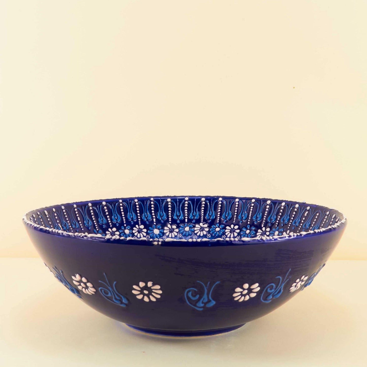 Keramieken Schaal XL – Blue Garden