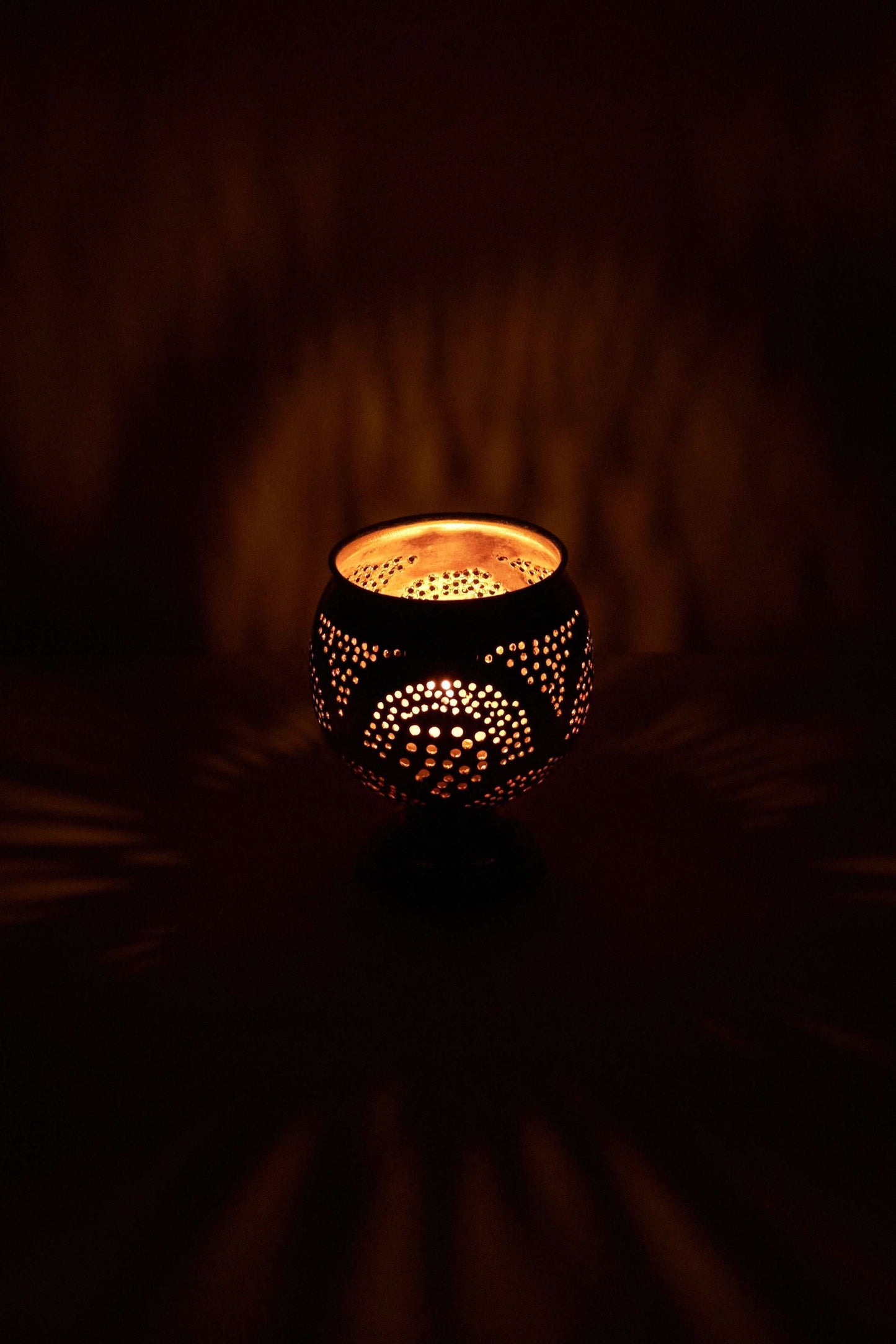 Metalen Kandelaar Goud – Golden Glow