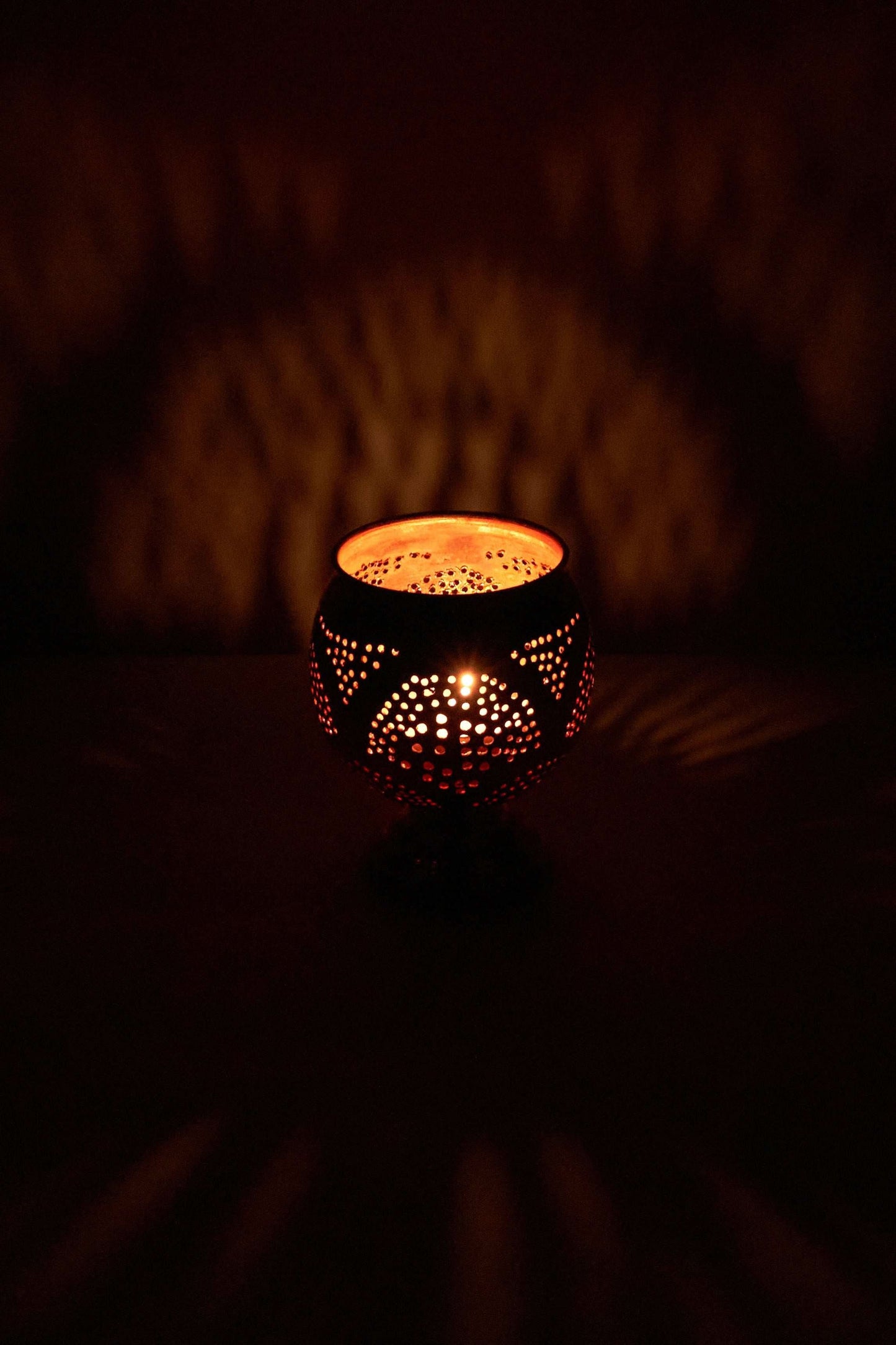 Metalen Kandelaar Koper – Copper Glow