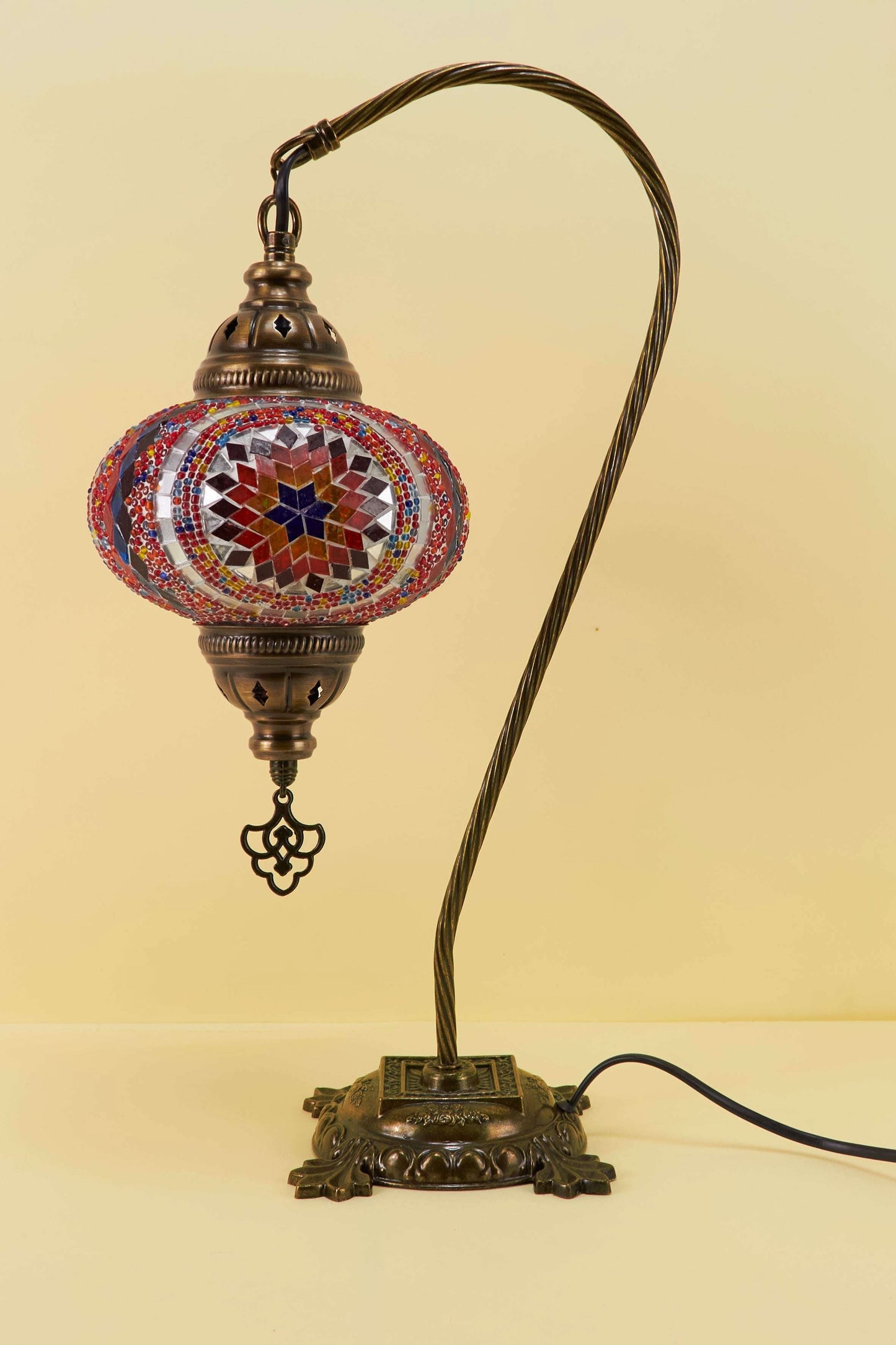 Mozaïek Kamelennek Tafellamp M – Ruby Star
