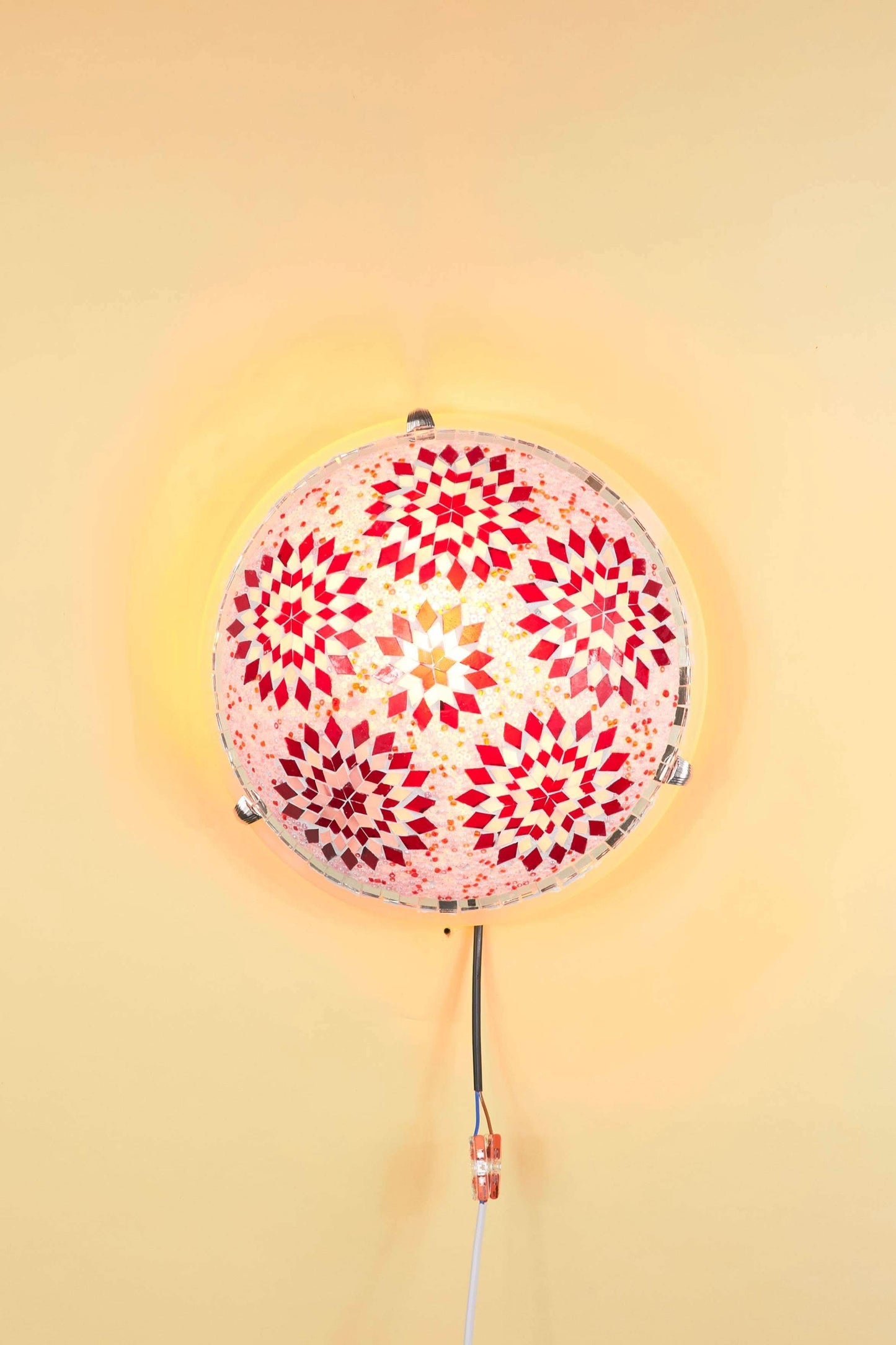 Mozaïek Plafonnière M – Pink Blossom