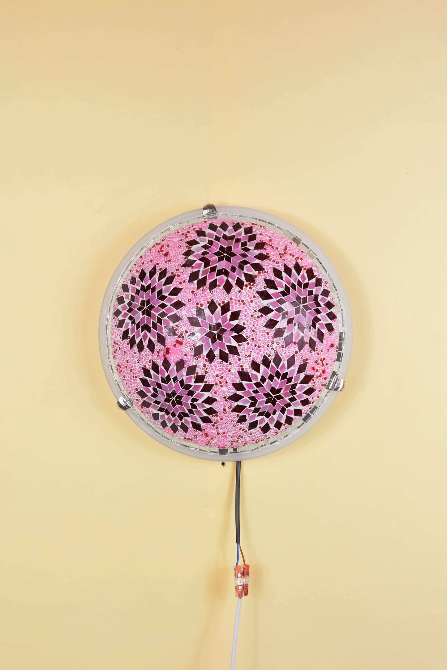Mozaïek Plafonnière M – Pink Blossom