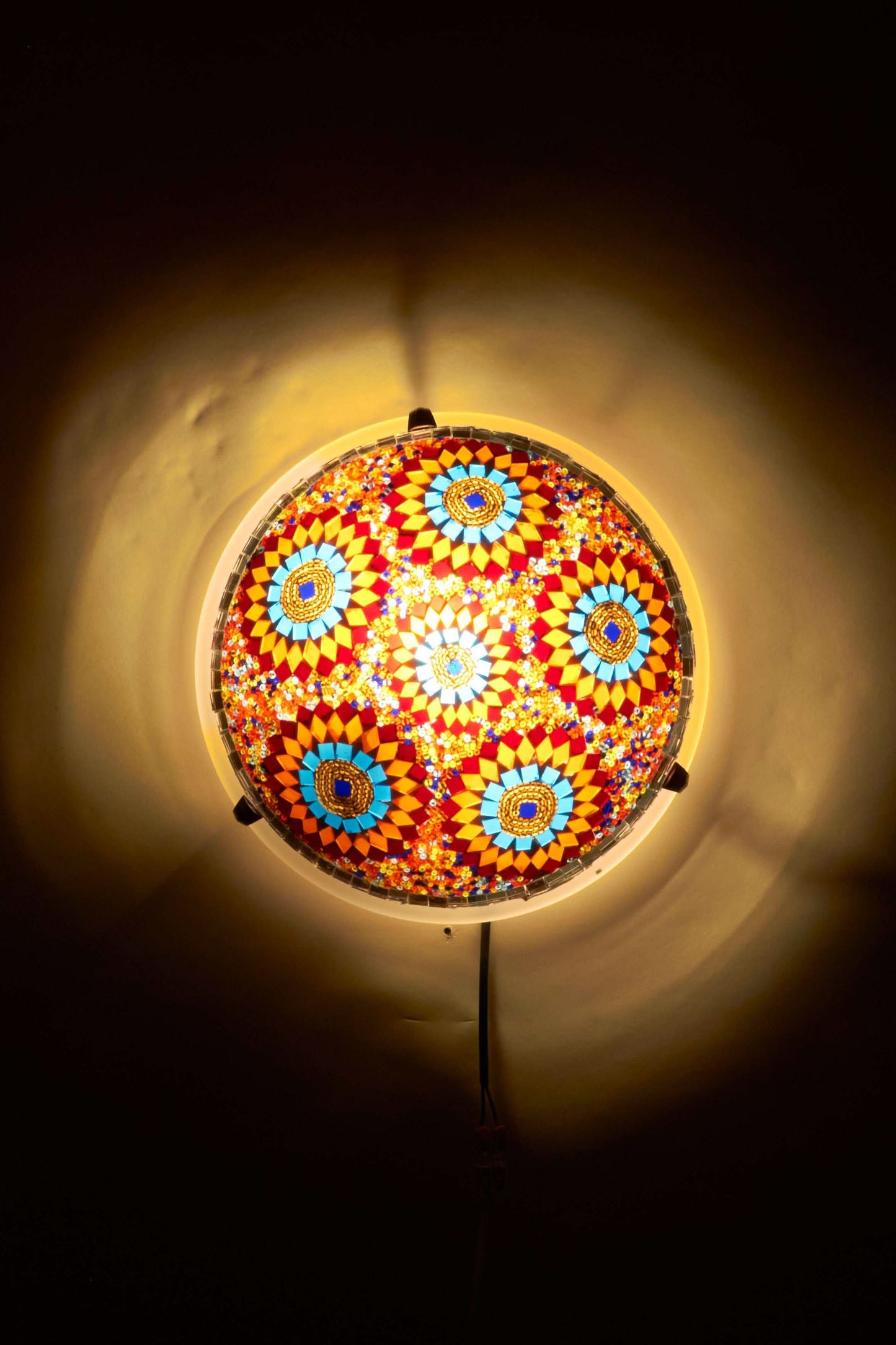 Mozaïek Plafonnière M – Ruby Blossom