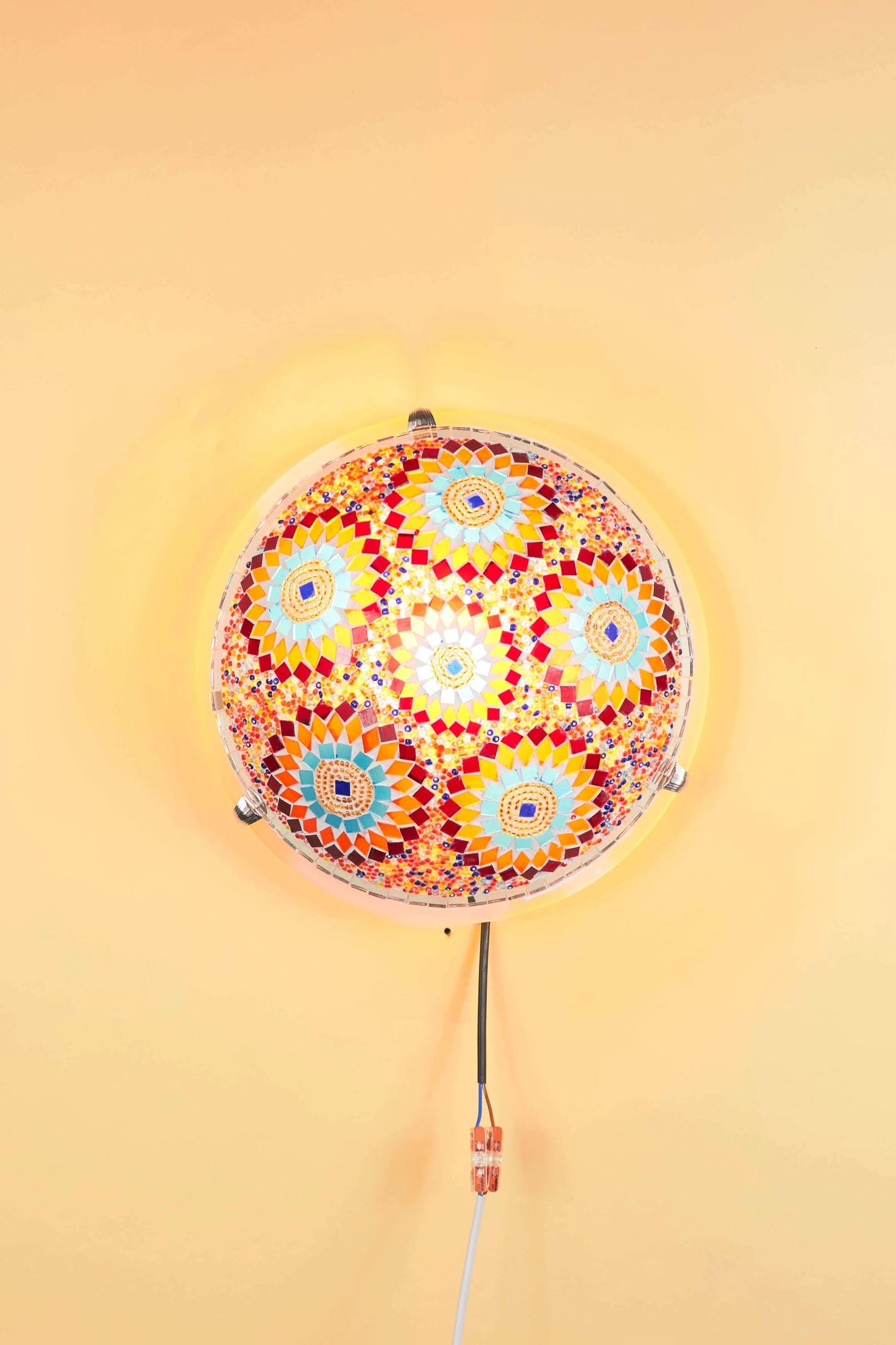 Mozaïek Plafonnière M – Ruby Blossom