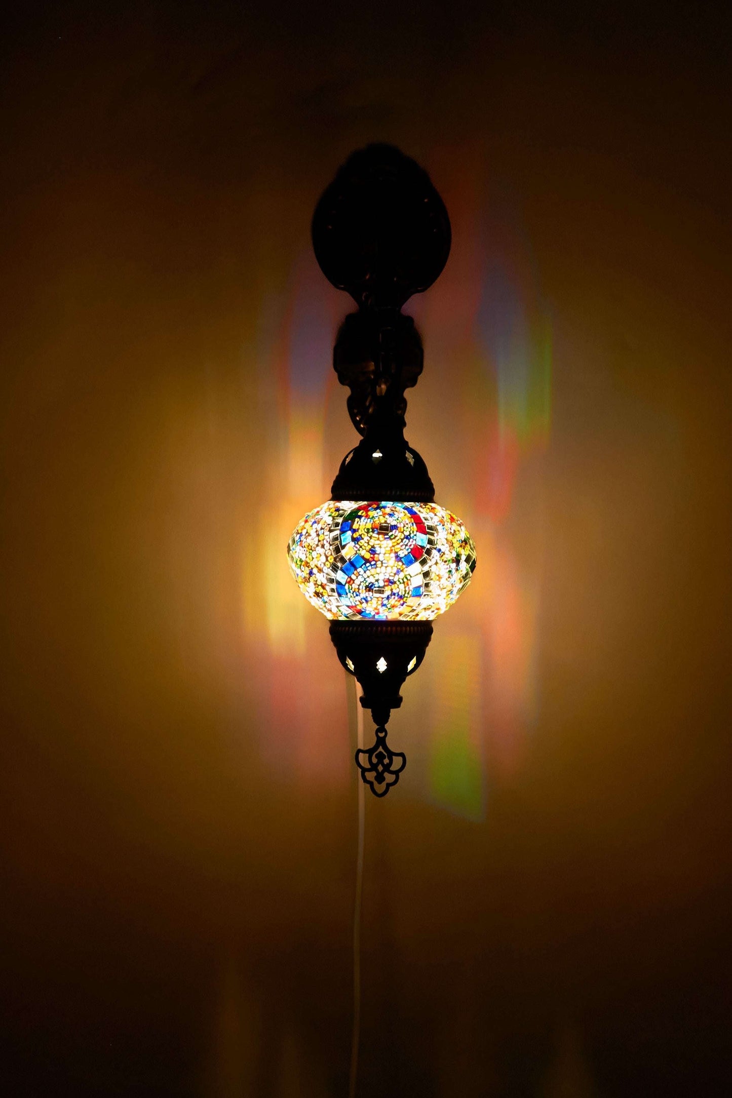 Wandlamp Mozaïek S – Rainbow Spiral