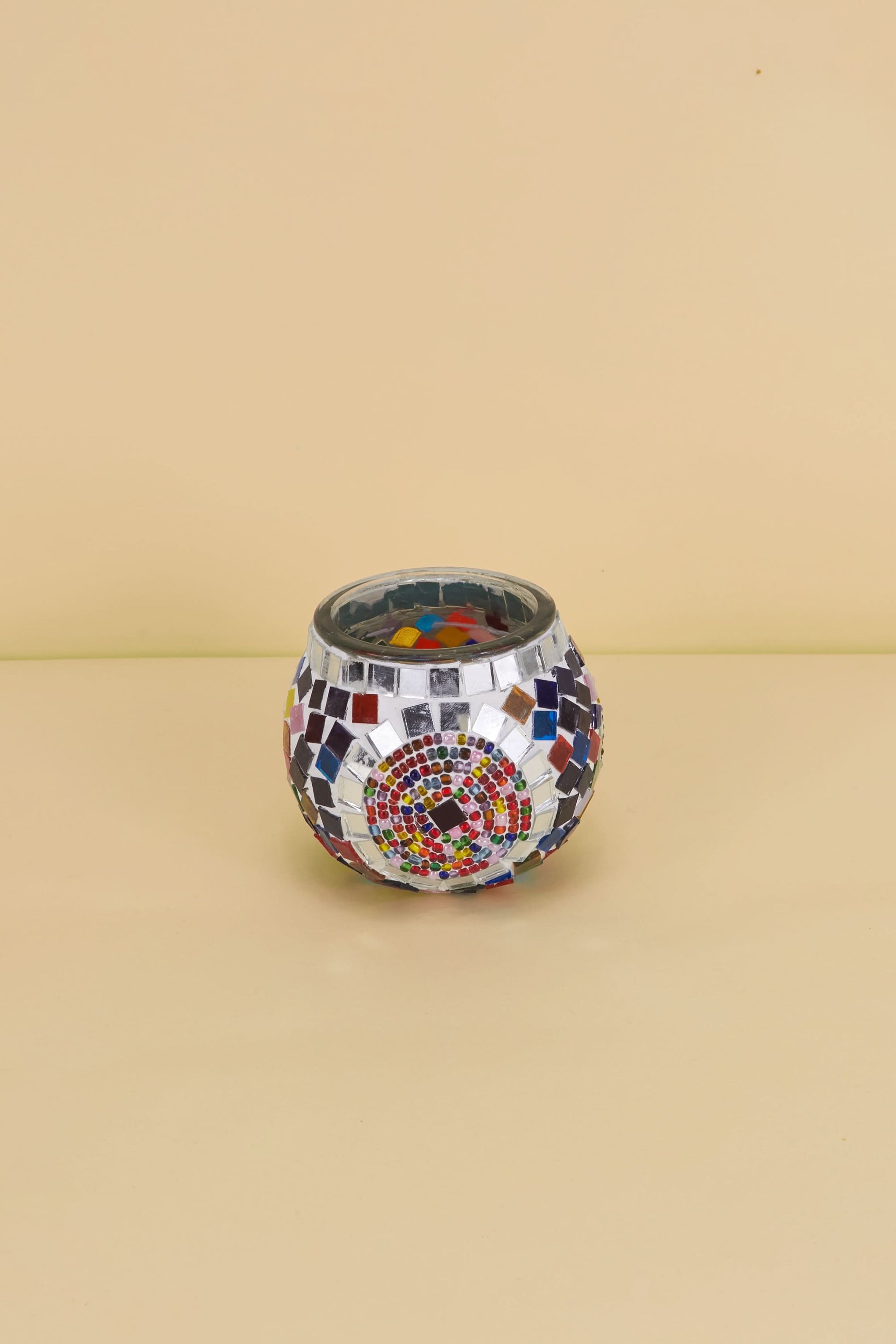 Mozaïek Kandelaar M – Candy Swirl