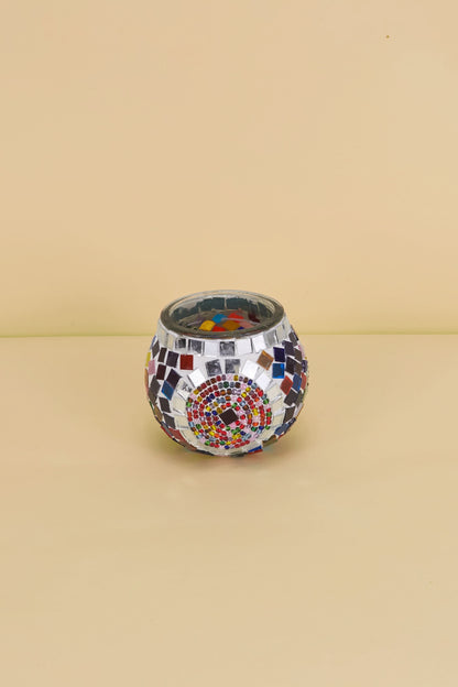 Mozaïek Kandelaar M – Candy Swirl