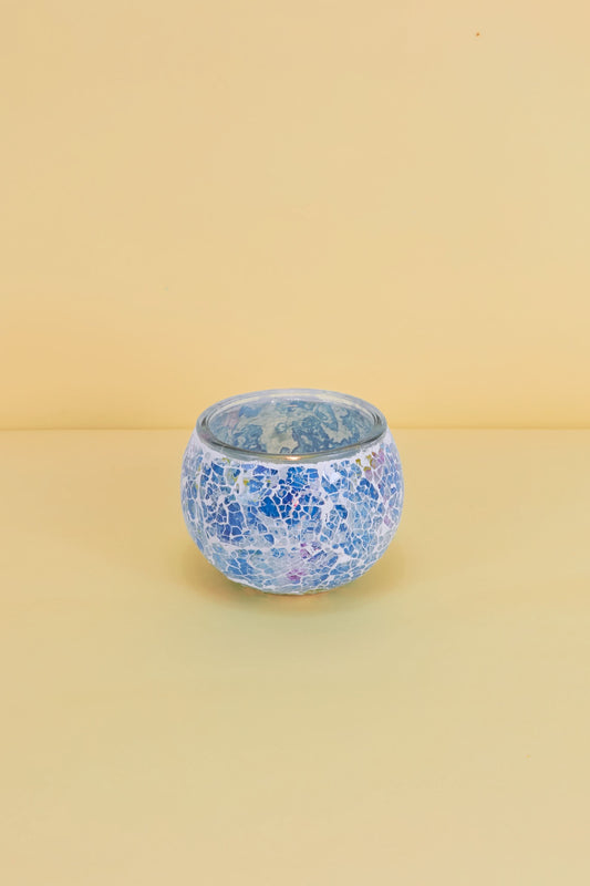 Mozaïek Kandelaar M – Ice Bloom