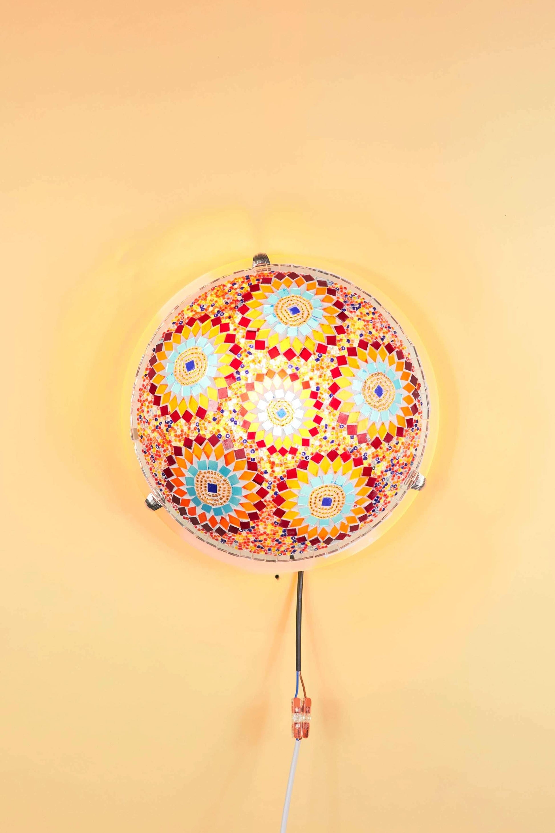 Mozaïek Plafonnière M – Ruby Blossom