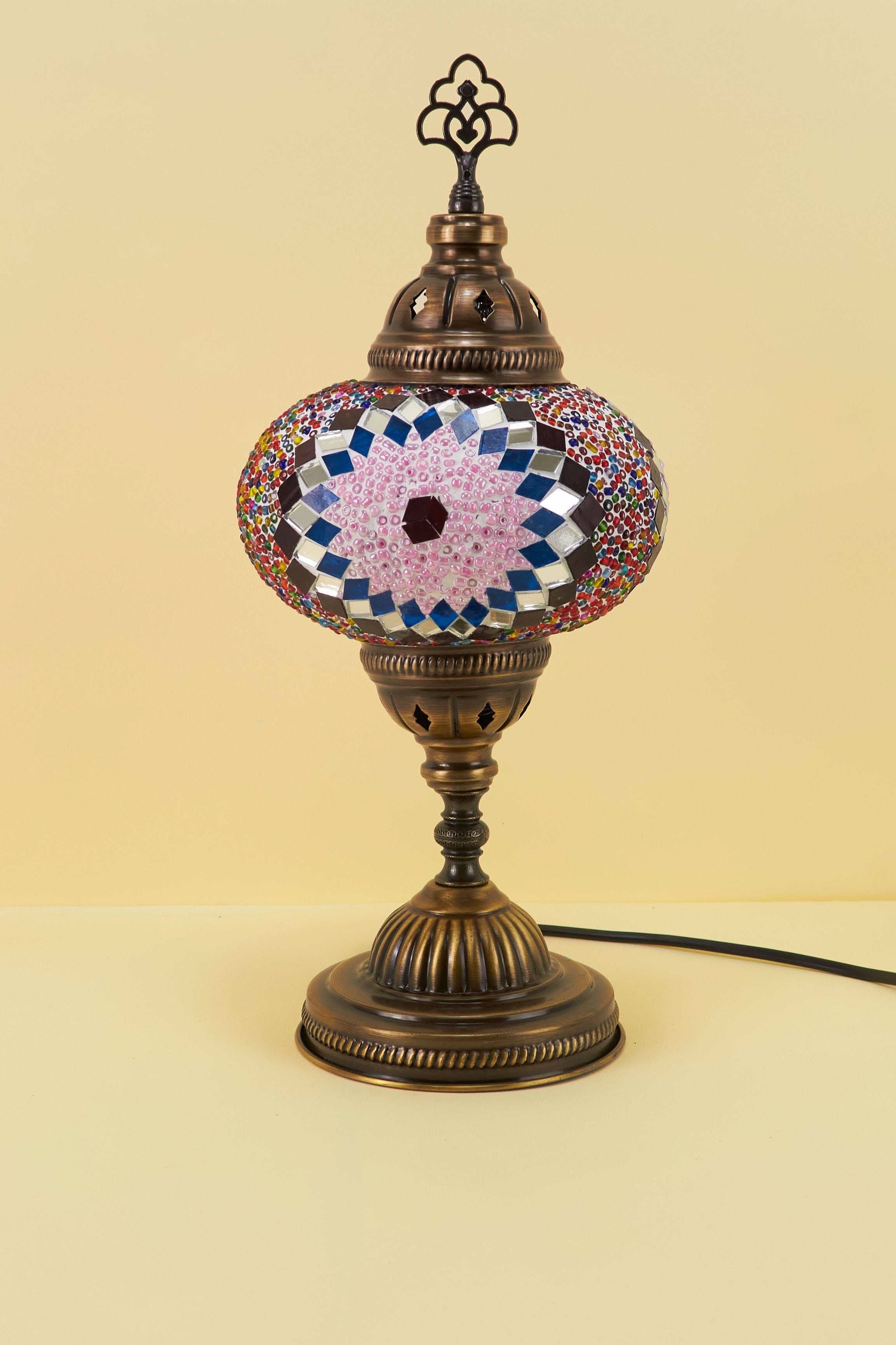 Mozaïek Tafellamp M – Candy Bloom