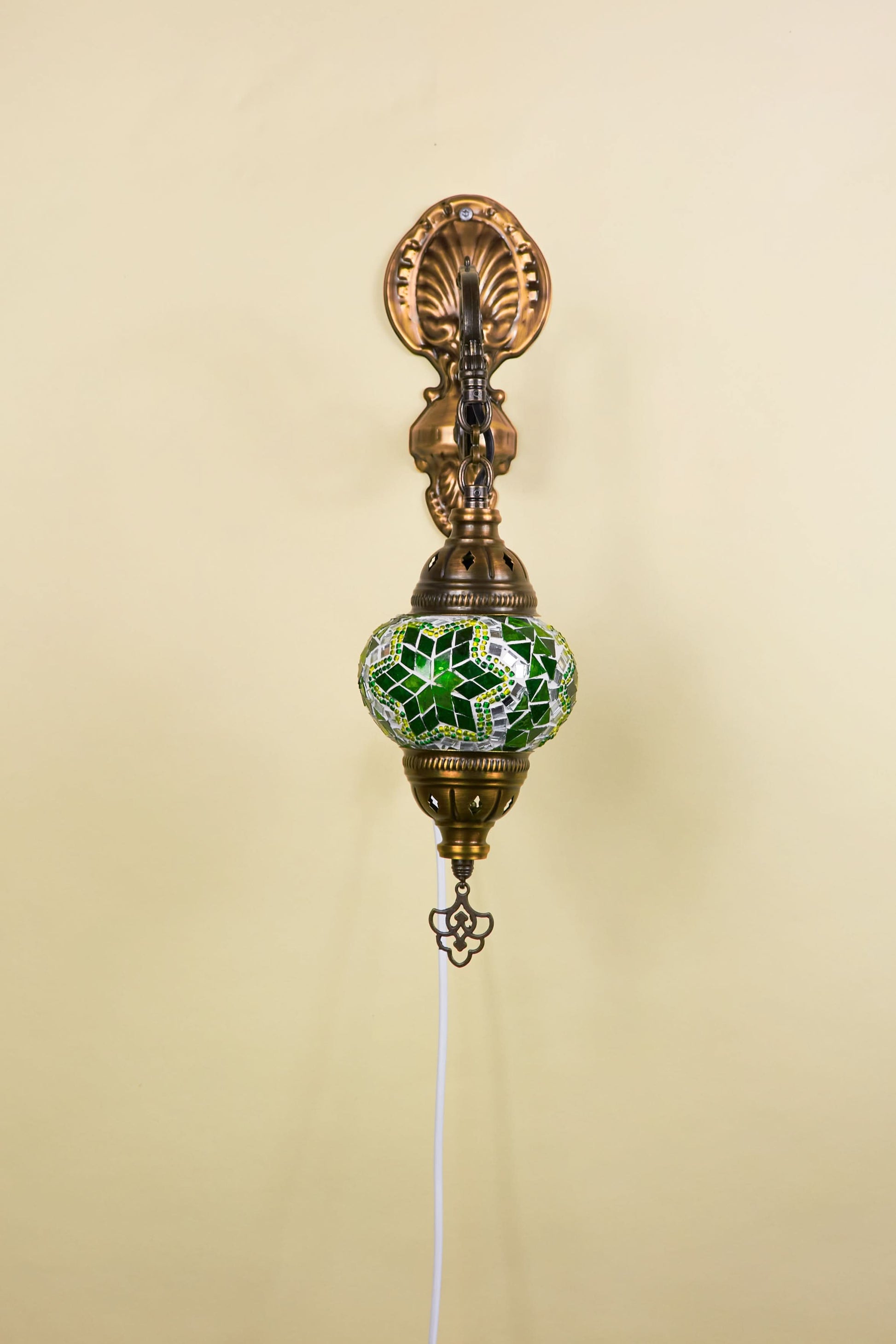 Wandlamp Mozaïek S – Emerald Glow