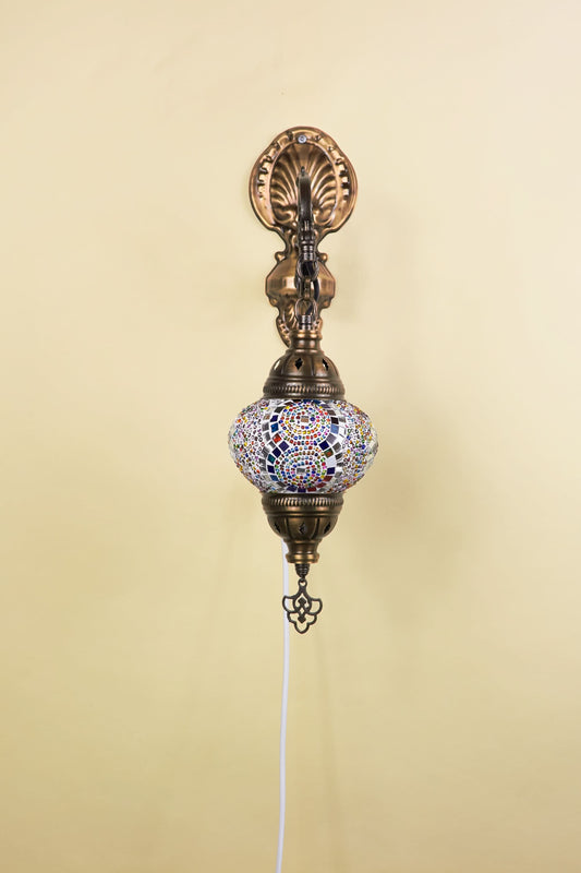Wandlamp Mozaïek S – Rainbow Spiral