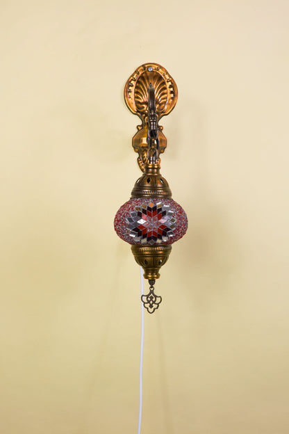 Wandlamp Mozaïek S – Ruby Star