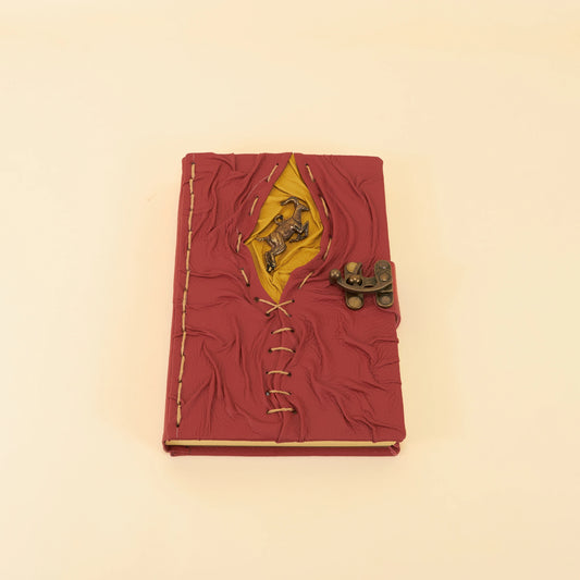 Dagboek Leren L – Mystieke Roos