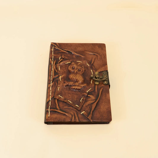 Leren Dagboek L – Nachtwaker