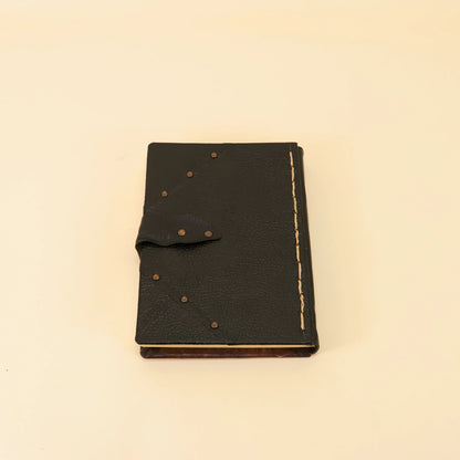 Leren Dagboek M – Mystieke Ster