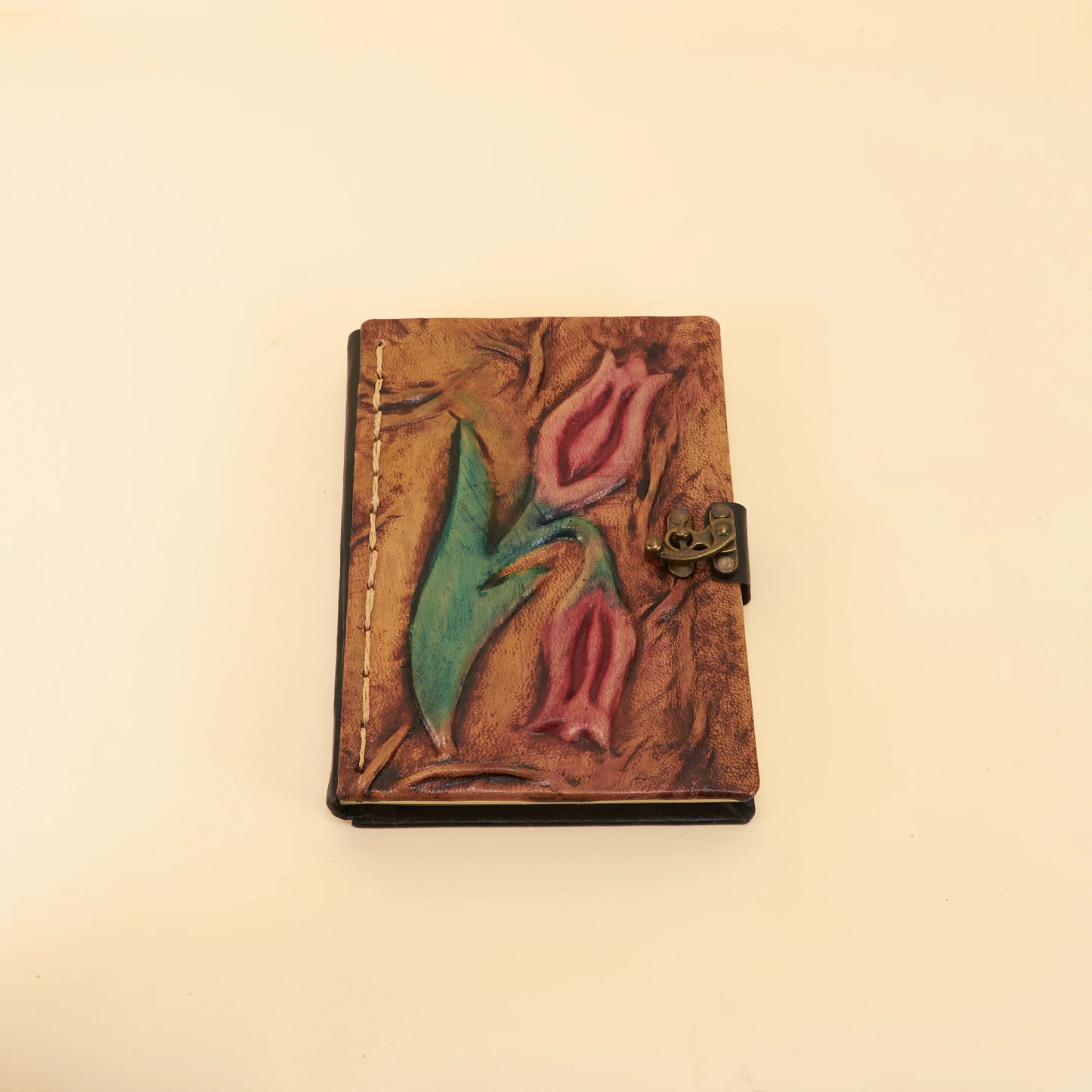 Leren Dagboek M – Bloemendroom