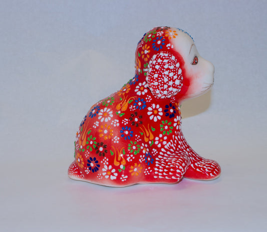 Handbeschilderde Keramieken Hond - JZ Handmade
