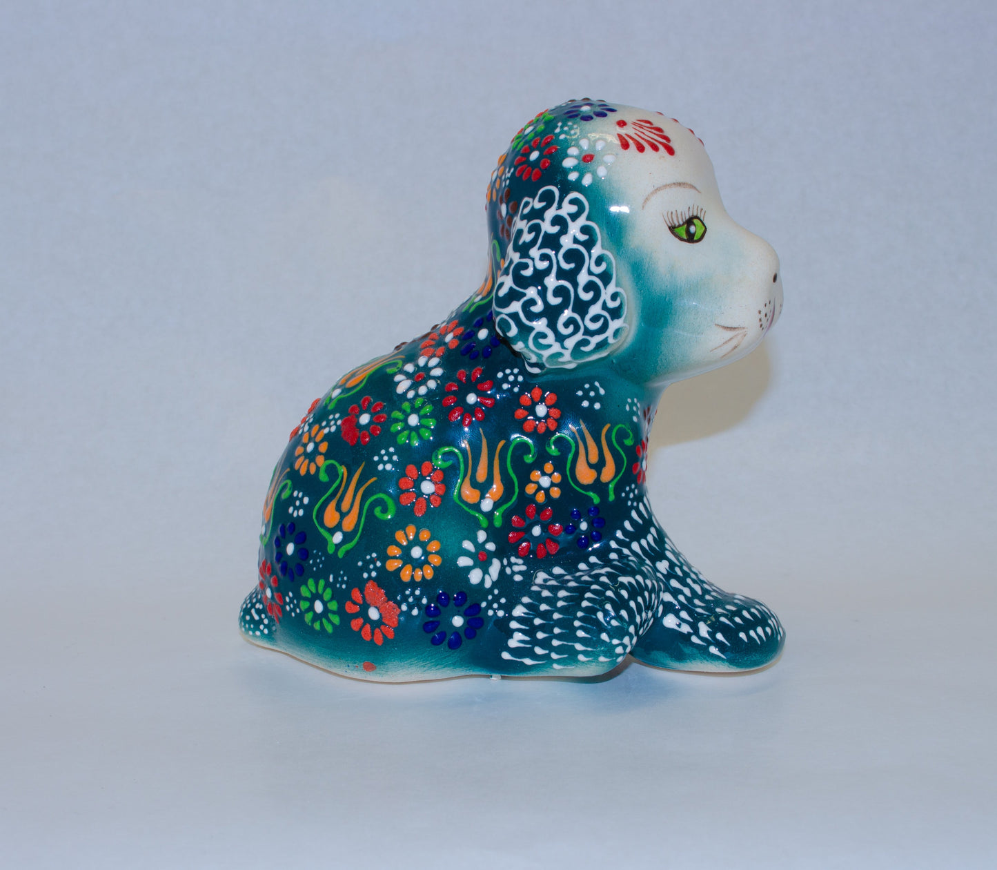 Handbeschilderde Keramieken Hond - JZ Handmade