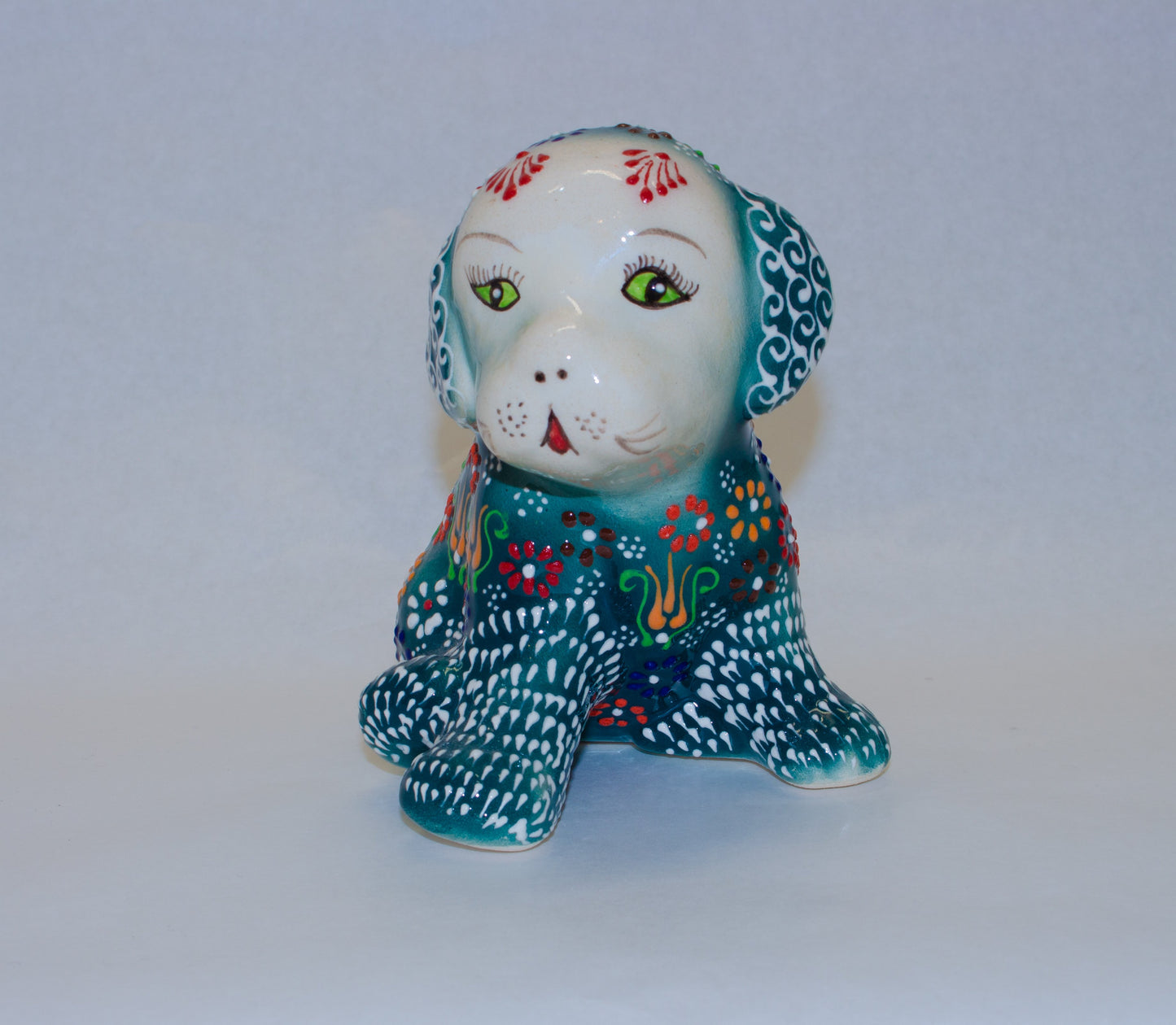 Handbeschilderde Keramieken Hond - JZ Handmade