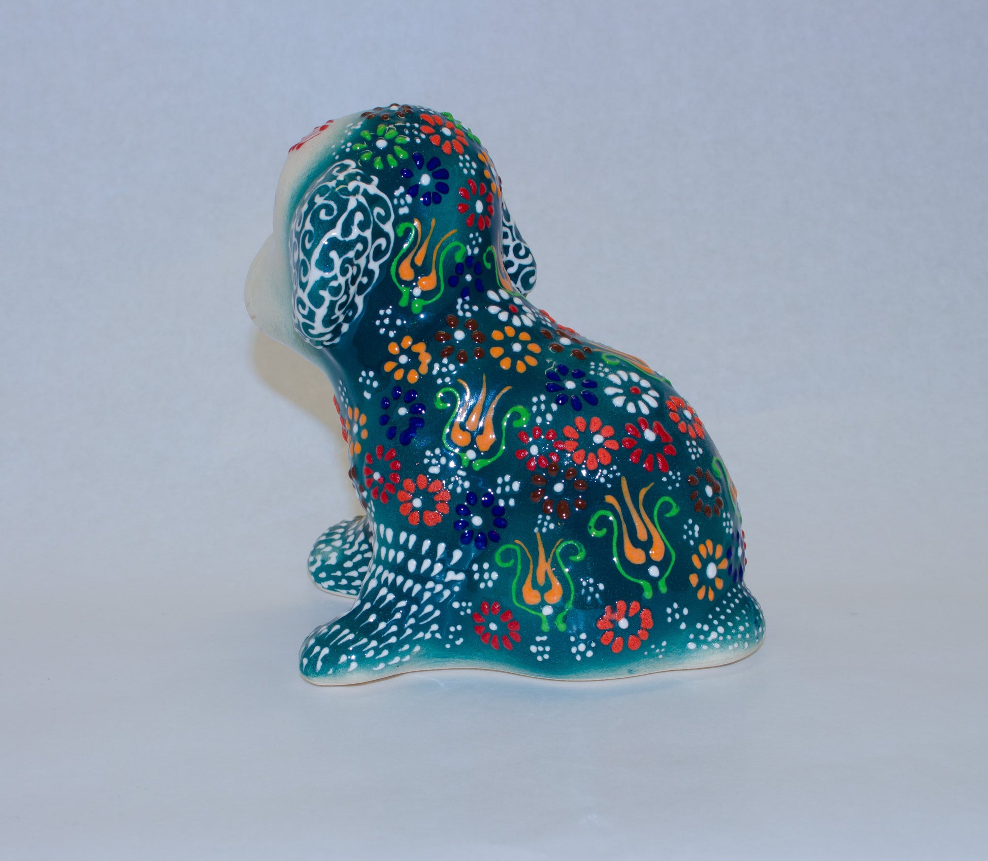 Handbeschilderde Keramieken Hond - JZ Handmade