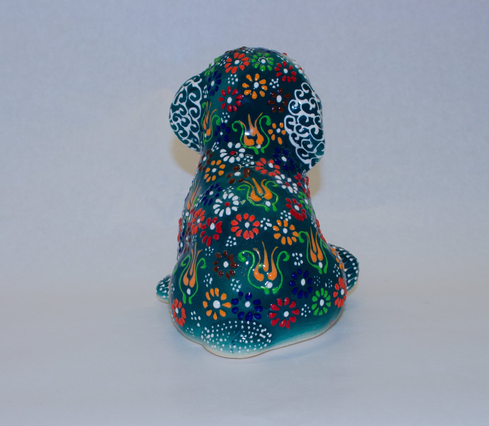 Handbeschilderde Keramieken Hond - JZ Handmade