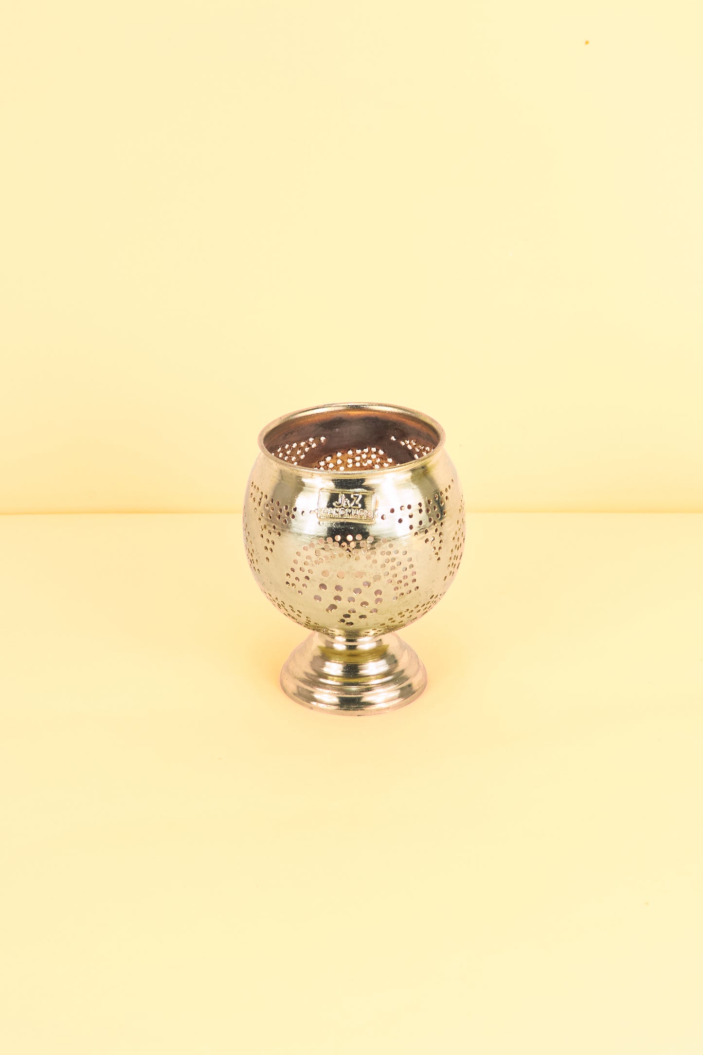 Metalen Kandelaar Goud – Golden Glow - JZ Handmade